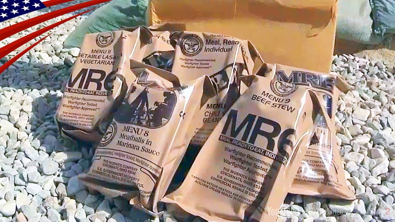 【ミリメシ】米軍コンバット･レーションMRE(戦闘糧食)・大昔のレーションから最新のMREまで紹介