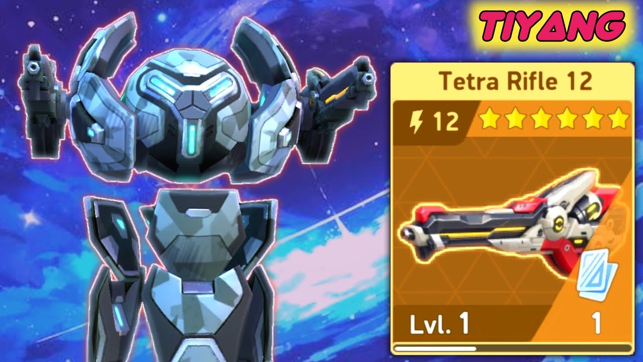New Tetra Rifle 12 Gameplay With Maxed Surge 🔥🔥 - Mech Arena