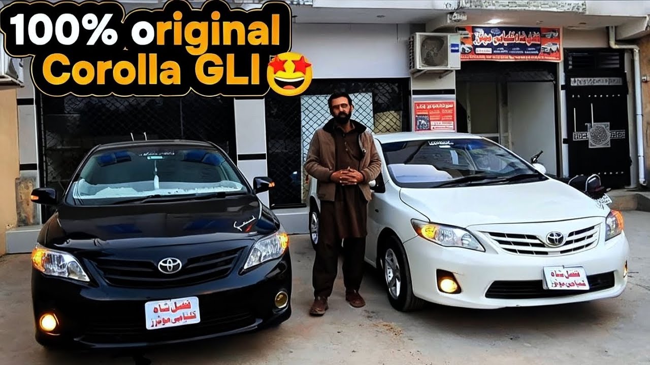 Corolla GLi cars for sale | antiques | 03079016906 | fazal shah kalyami motors 