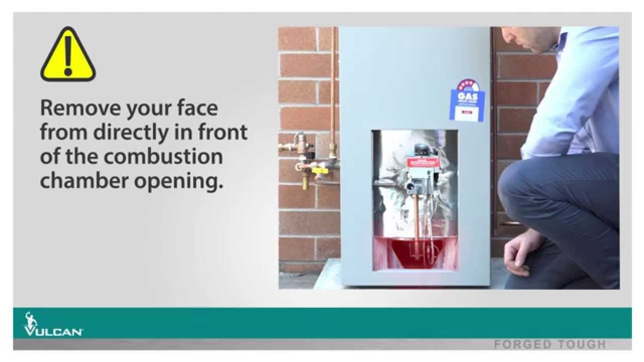 Vulcan 4 Star Gas Relight Procedure