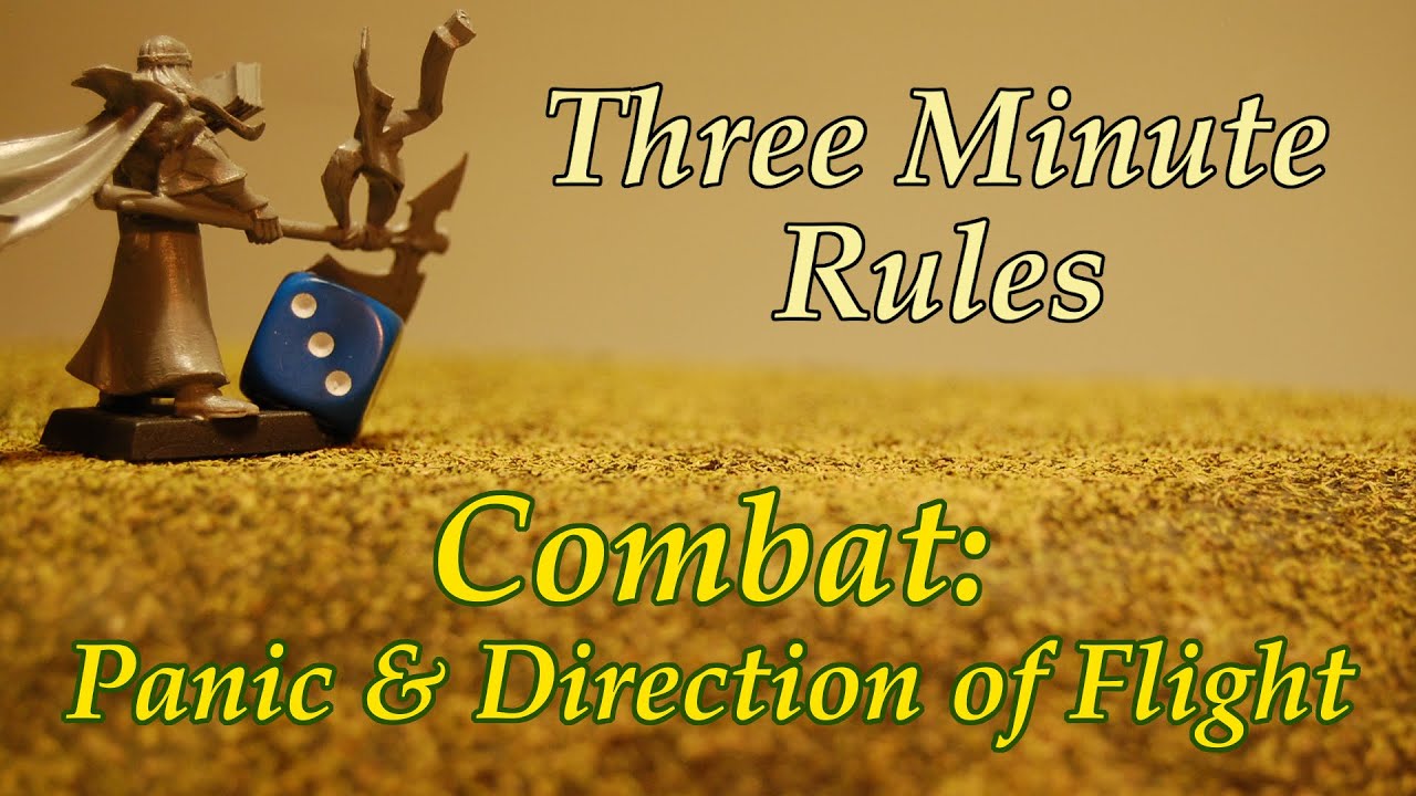 Three Minute Rules Ep. 059: Panic & Direction of Flight