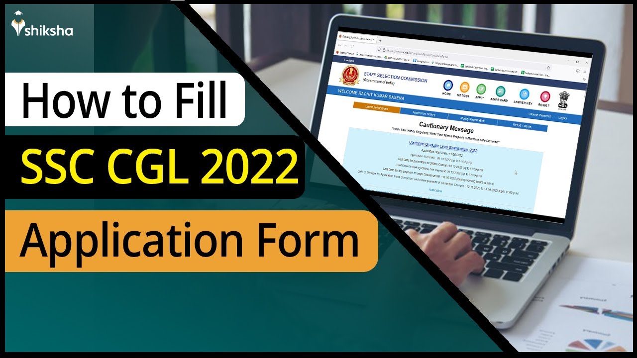 SSC CGL 2022: How to Apply Online? | SSC CGL Form Filling 2022 | SSC CGL 2022 Apply Online