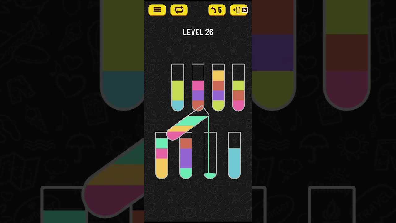 Water Sort Puzzle - level 26 (old)