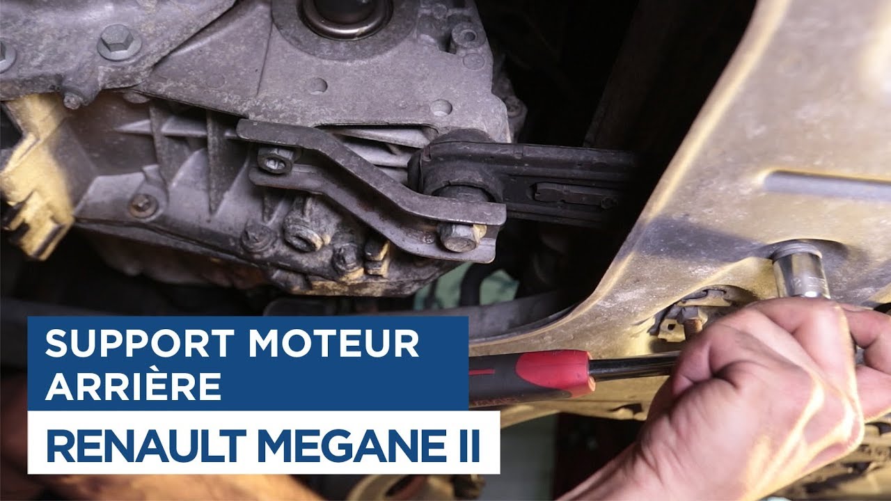 Comment Changer le Support Moteur arrière - Renault Megane 2