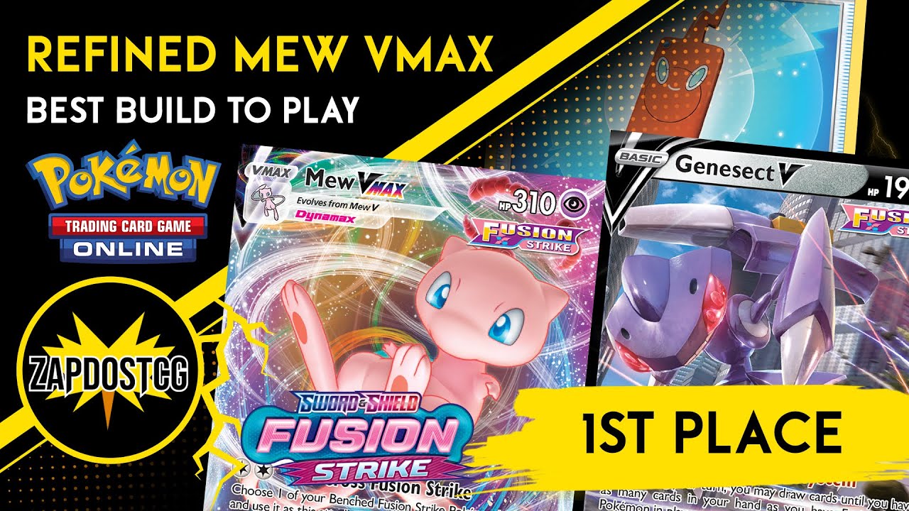 1st Place Mew VMAX Deck DOMINATES The Format Best Way To Play Mew (Pokemon TCG)