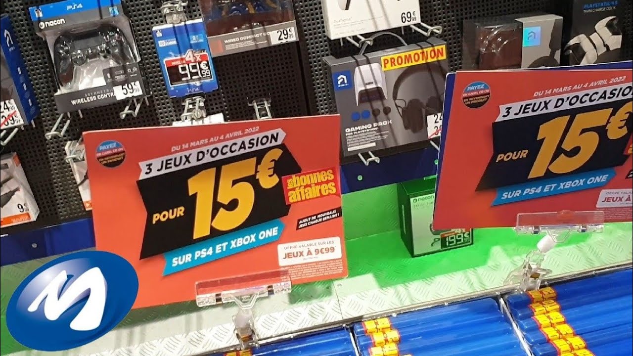 ACHAT Les Bonnes Affaires  MICROMANIA 👍 avec un Jeu pas commun !