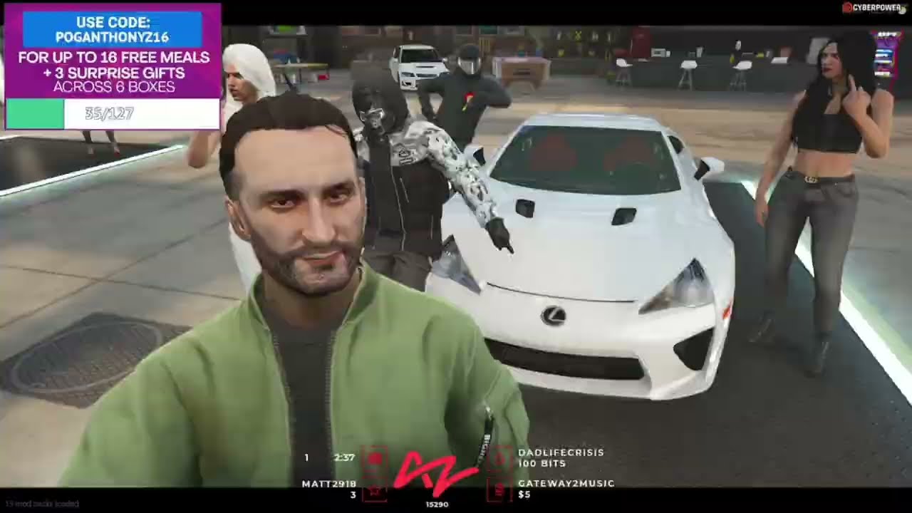 All POVs | “Family photo w/Yuno’s LFA” | Sykkuno’s GTA NoPixel 3.0 RP