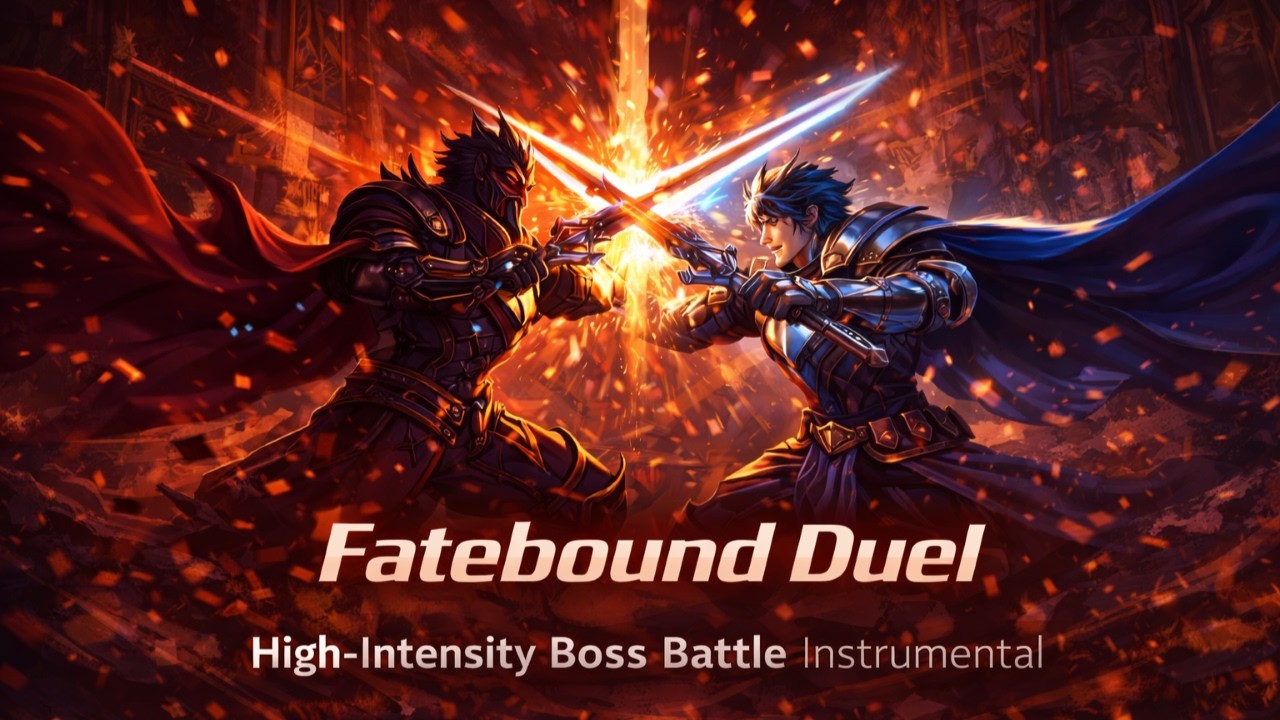 Fatebound Duel — High-Intensity Boss Battle Instrumental