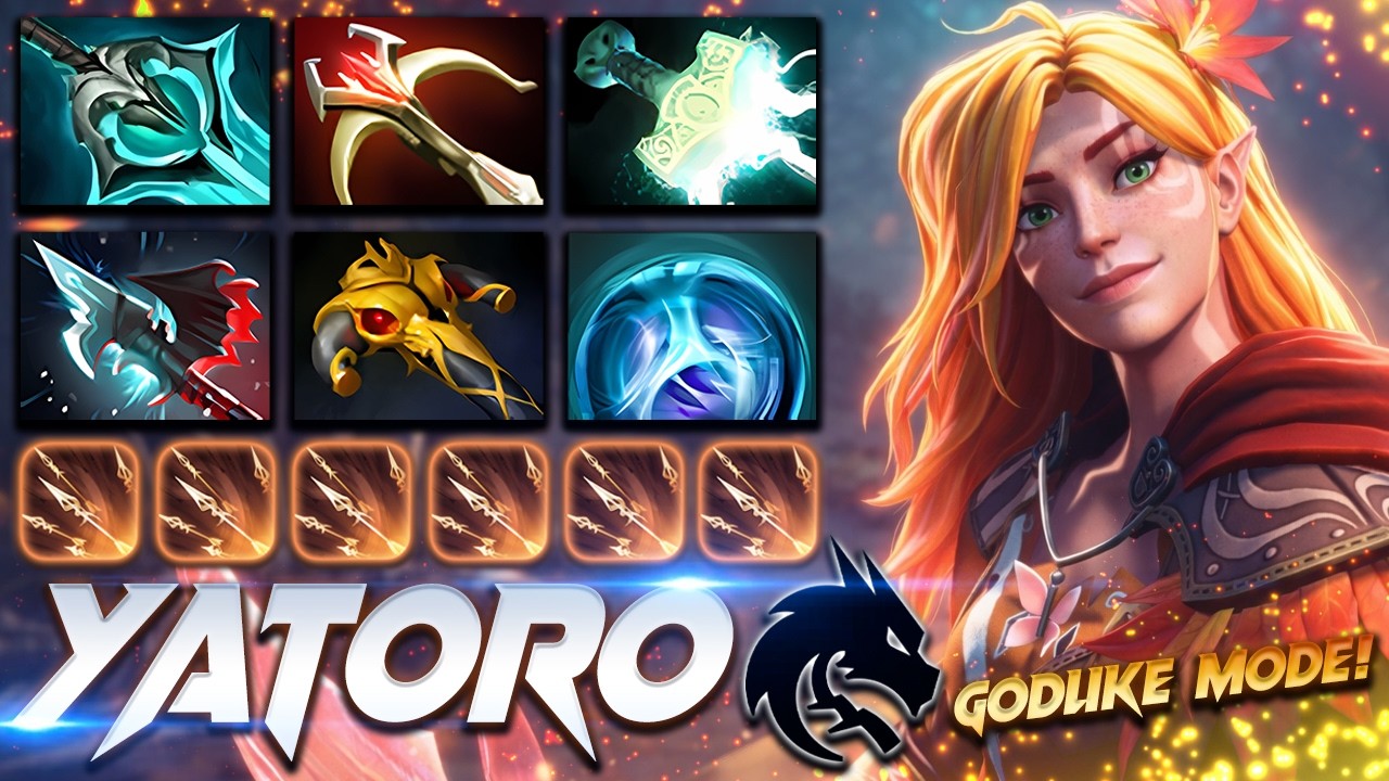 Yatoro Windranger Godlike Mode - Dota 2 Pro Gameplay [Watch & Learn]