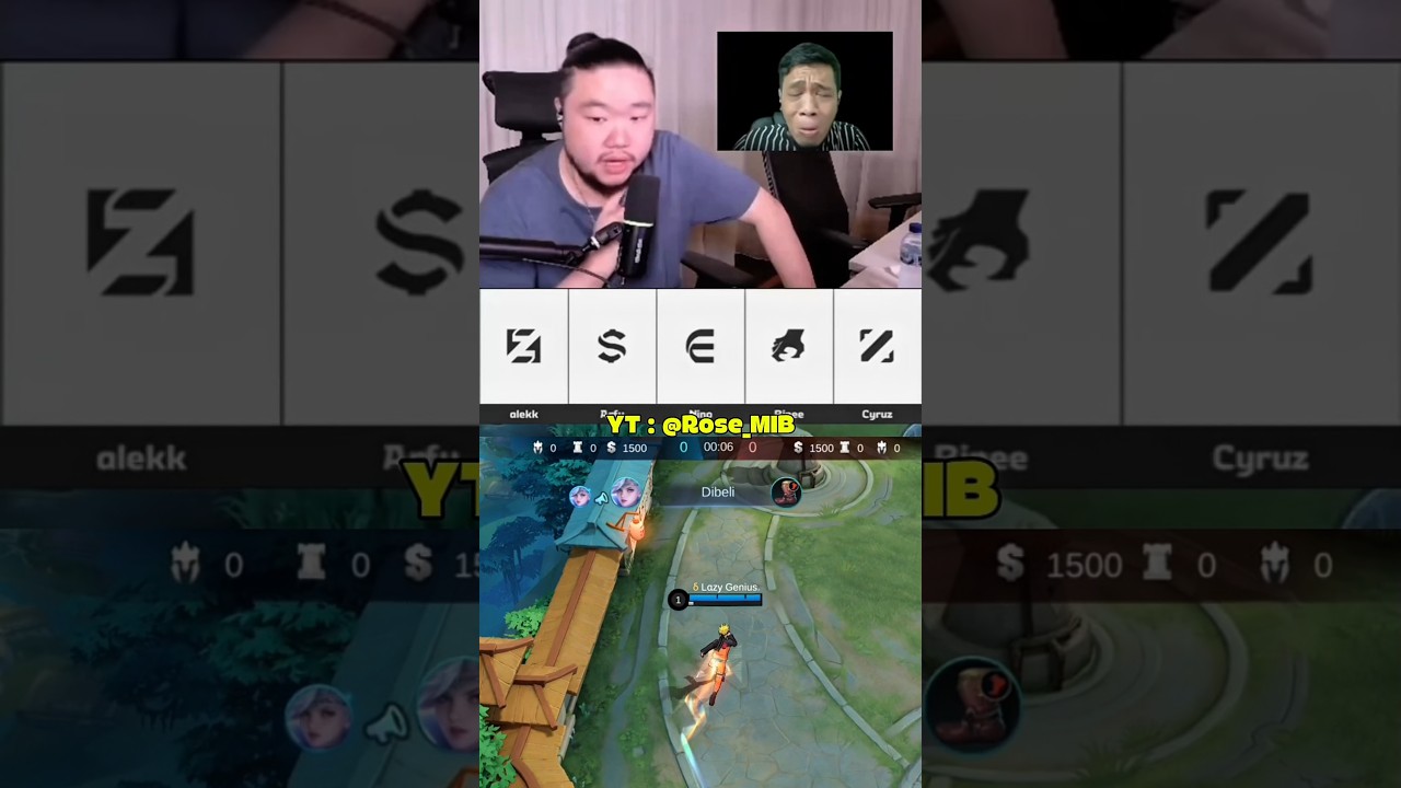 Kuch Nafari Vs Ko Delwyn Core 🤣Debat draft pick 🤣 #mobilelegends #alterego #kodelwyn #nafari #mpl