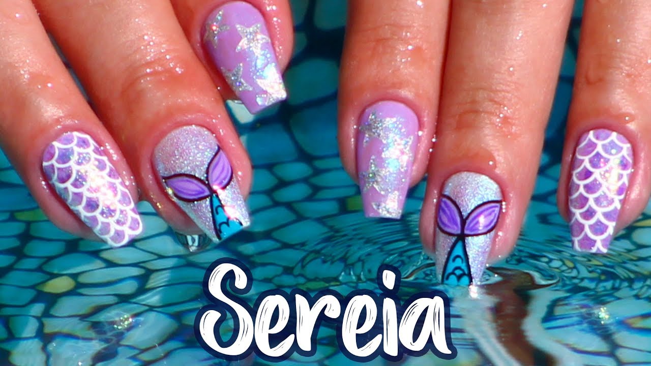 UNHAS DECORADAS PARA O CARNAVAL - SEREIA ‹ Unhas da Lalá ›