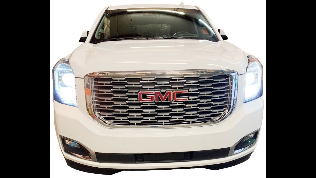 Светодиодные фары для GMC Yukon 2015-2020