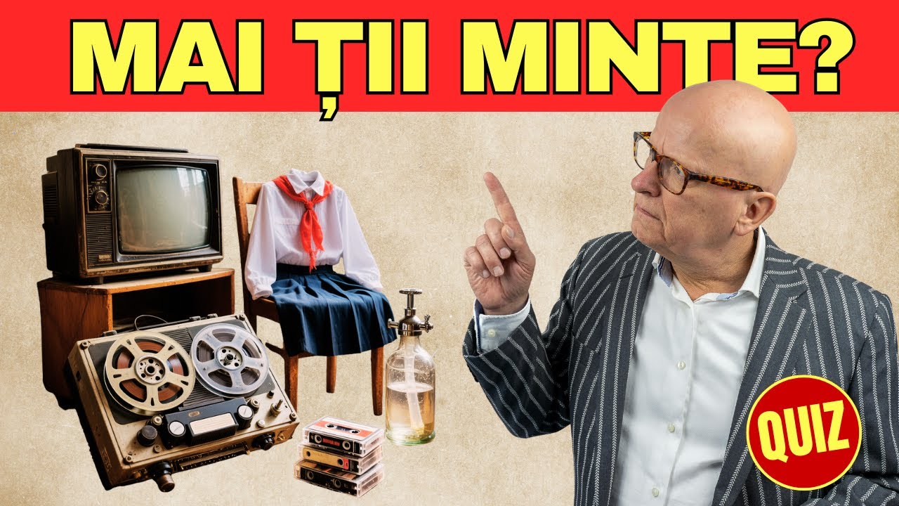 Testul Nostalgiei: cât mai ții minte din anii ’80?