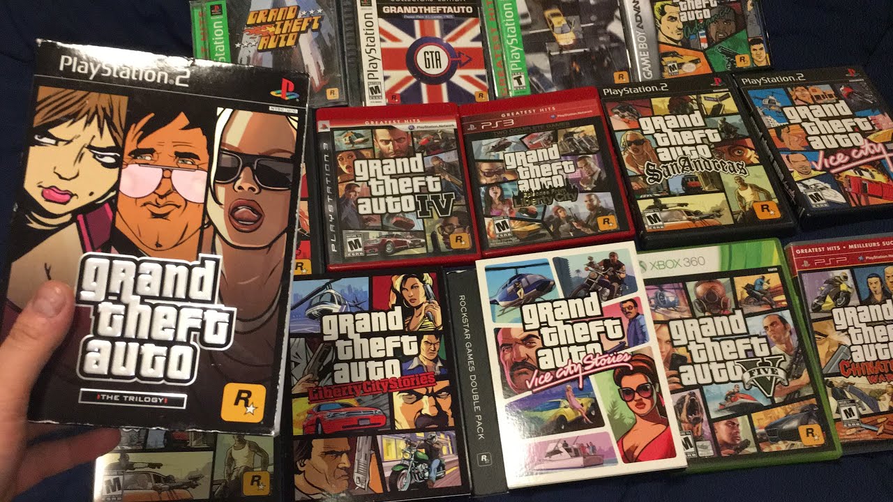 Grand Theft Auto Series - Posters and Maps