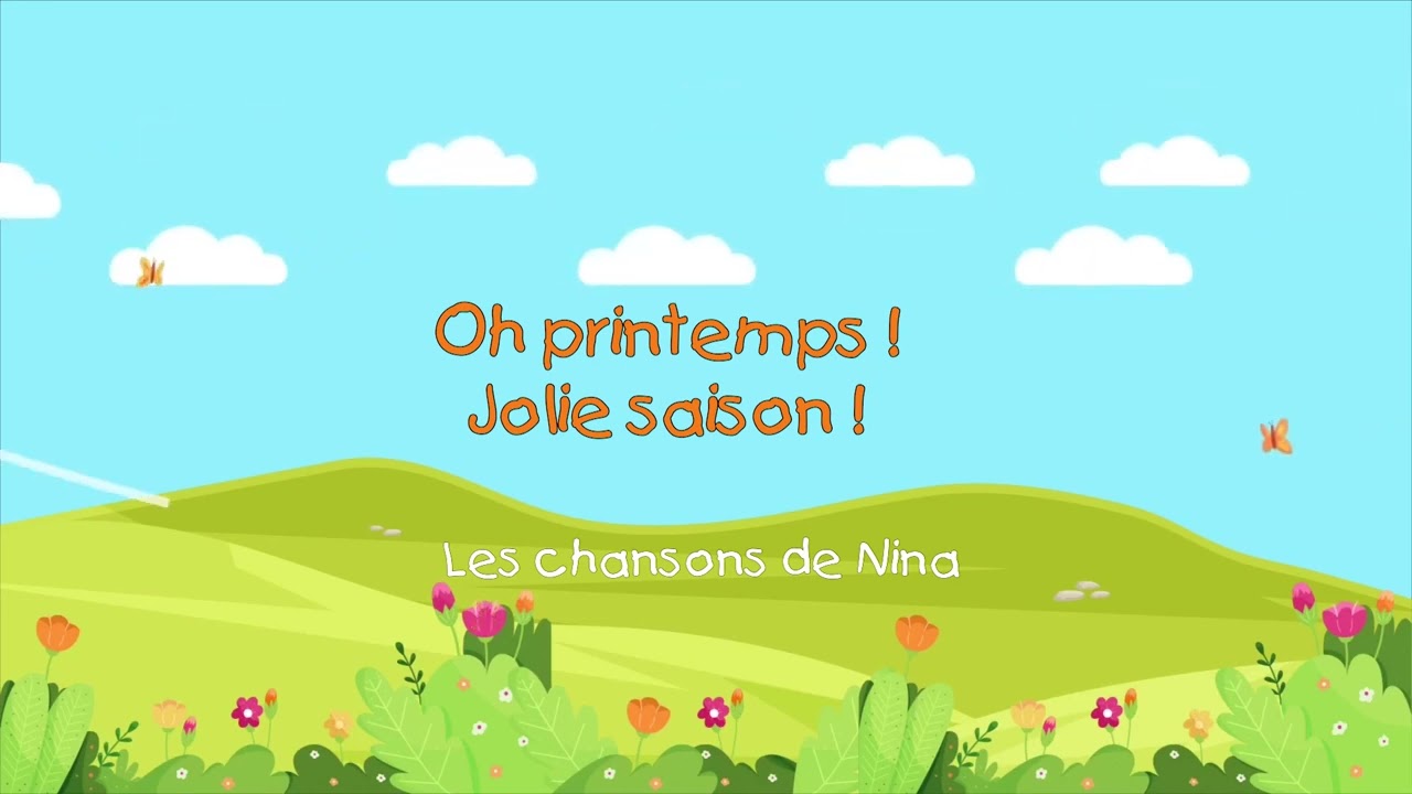 Oh Printemps I Chanson pour enfants I Festif 🎉