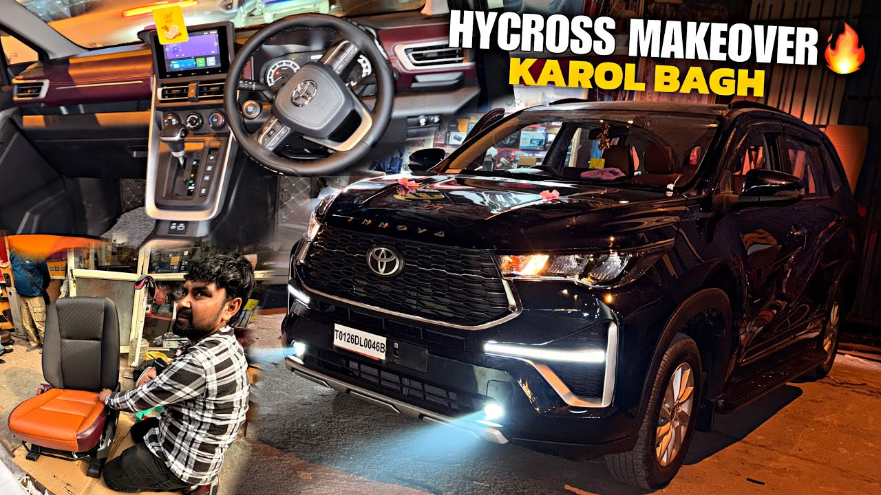 Innova Hycross Base to Top Modification | Hycross Modified Karol Bagh✅