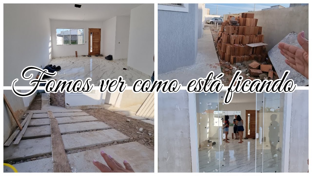 FOMOS VER  COMO EST&Aacute; A OBRA | FINALIZAMOS A TRANSFORMA&Ccedil;&Atilde;O DA CASA | MOSTREI AS 3 | Viviane Magalh&atilde;es