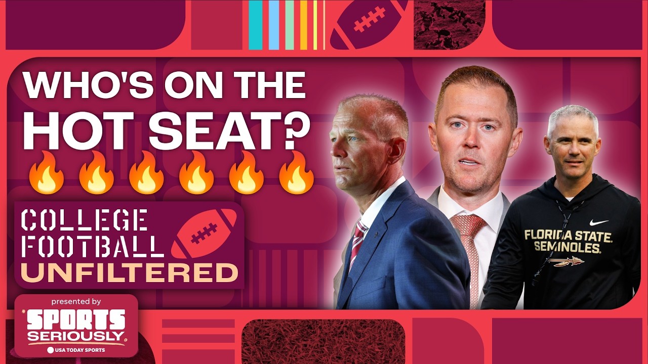 Which coach is on the HOTTEST seat in college football before Week 0?