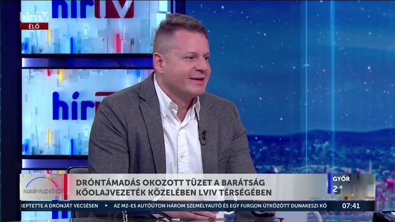 Dróntámadás okozott tüzet a Barátság kőolajvezeték közelében, Lviv térségében - HírTV