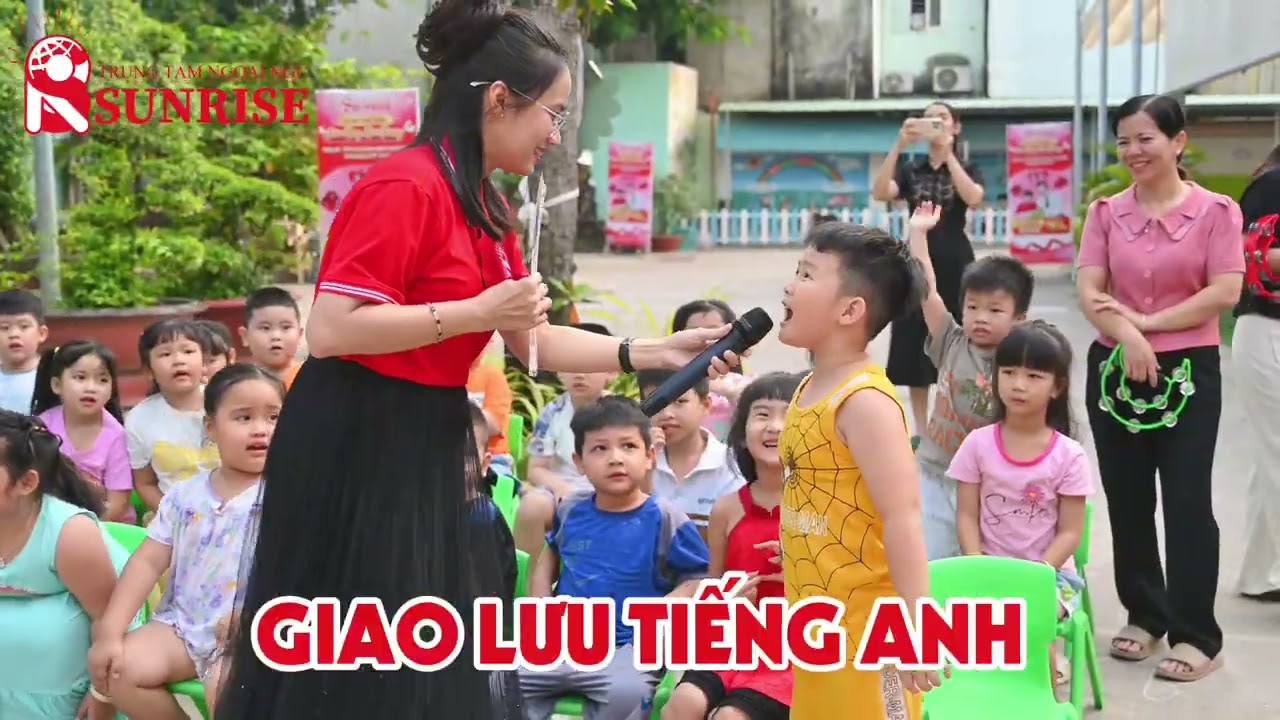 TRƯỜNG MẦM NON SAO SÁNG | NGÀY HỘI TƯ VẤN TIẾNG ANH THÚ VỊ DÀNH CHO CÁC BÉ | SUNRISE CENTRES