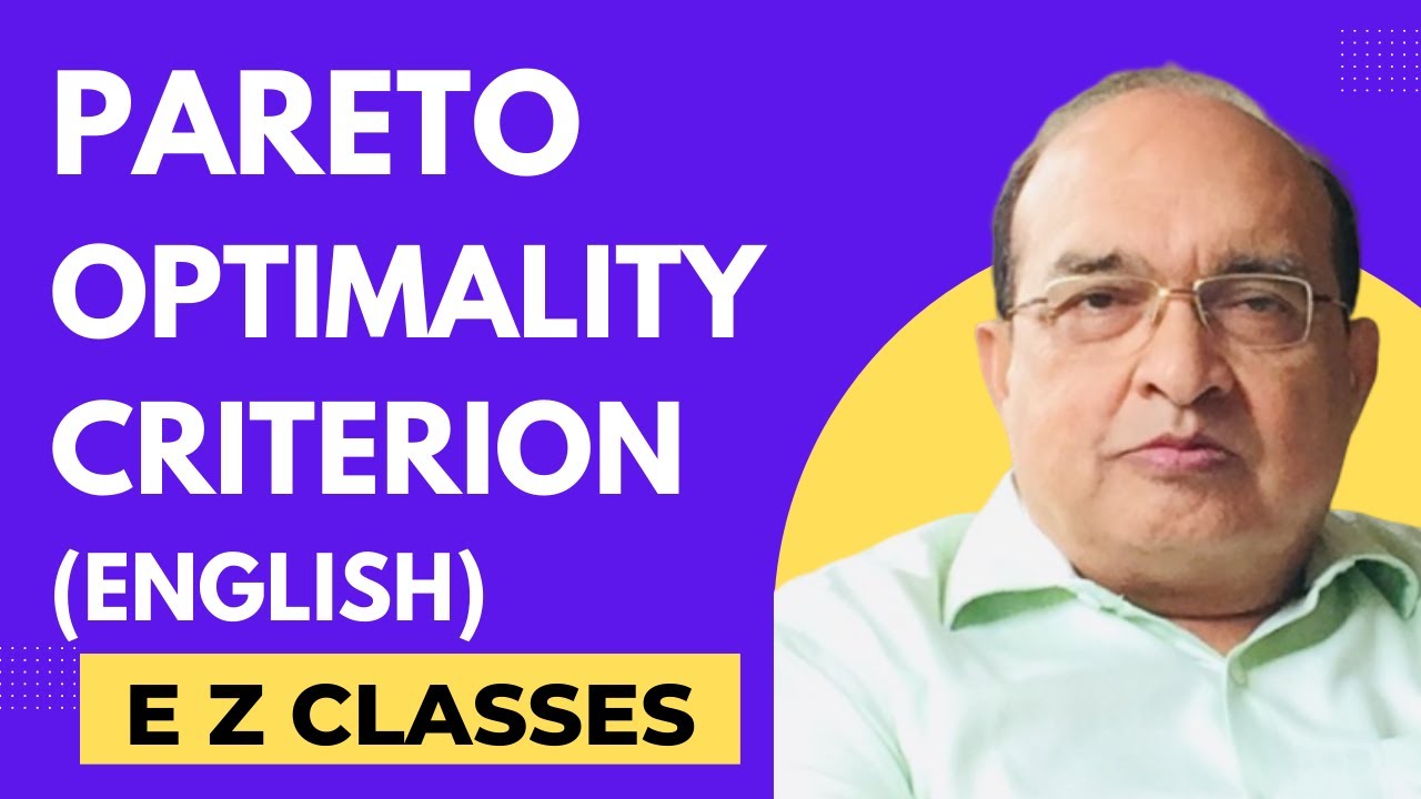 Pareto Optimality Criterion (English)