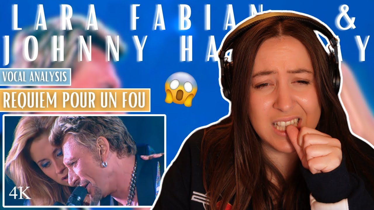 LARA FABIAN & JOHNNY HALLYDAY Requiem pour un fou | Vocal Coach Reaction (& Analysis)