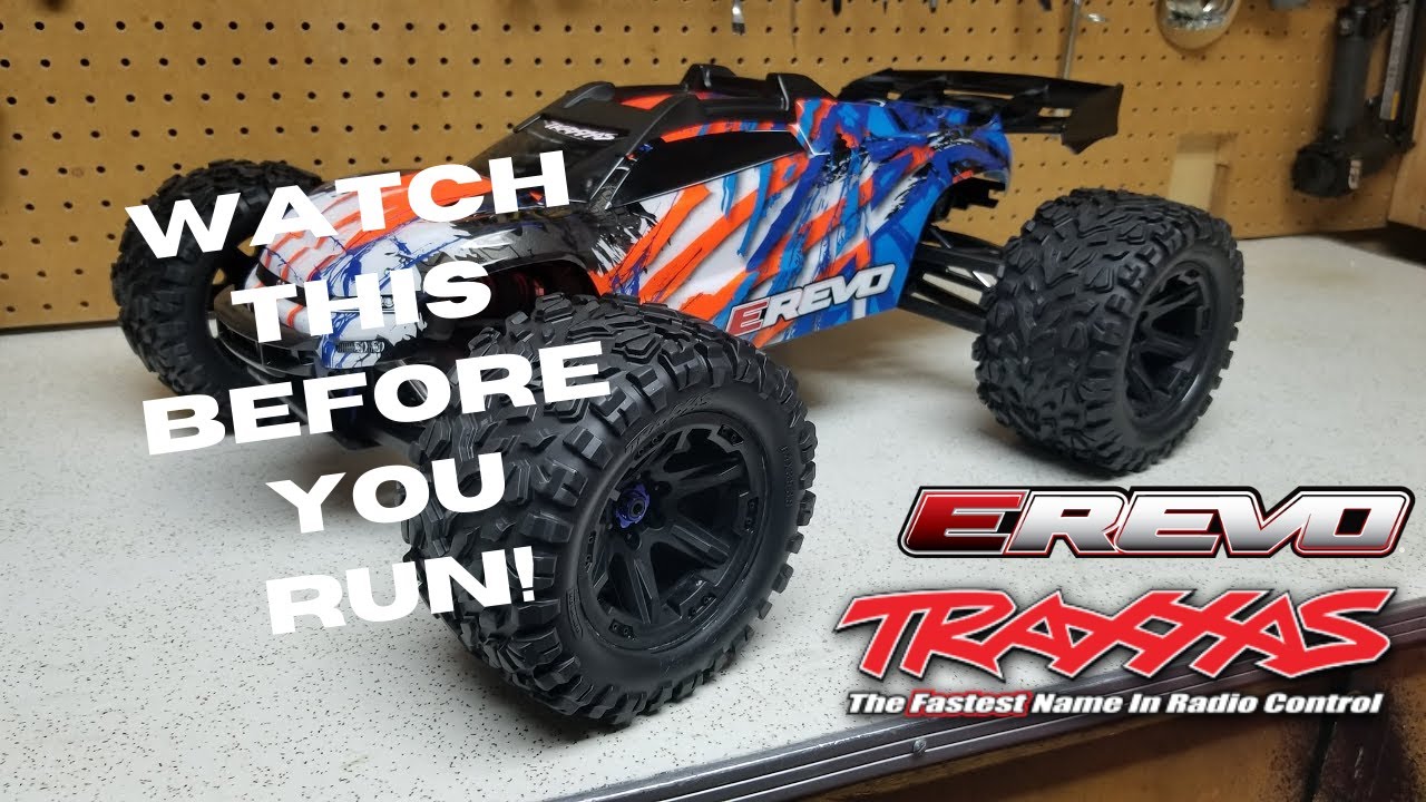 Советы по Traxxas E Revo 2.0 (посмотрите перед забегом)