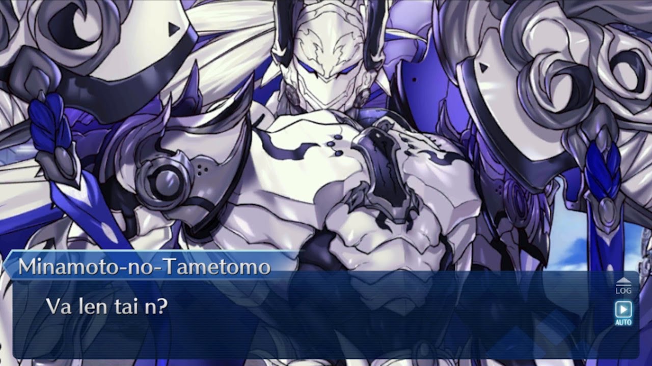 【FGO】Minamoto-no-Tametomo's Valentine's Scene - English Translation - Fate/Grand Order