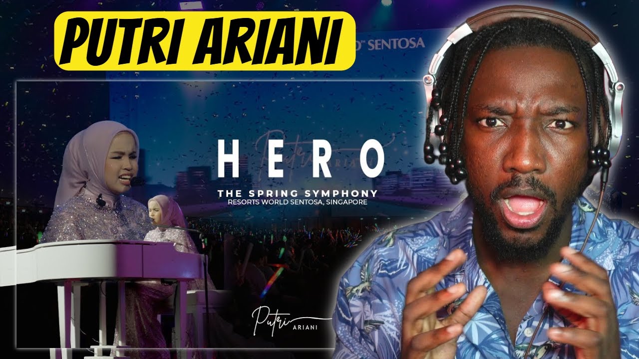 PUTRI ARIANI COVERS HERO ALAN WALKER REACTION
