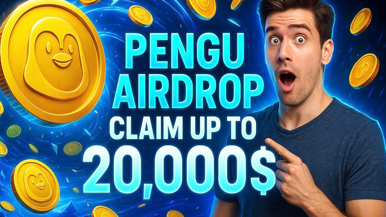 PENGU Token Airdrop LIVE: Claim Up to $20,000 | Full Guide Airdrop