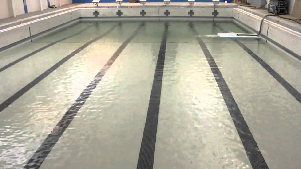 FILLING the new YMCA POOL