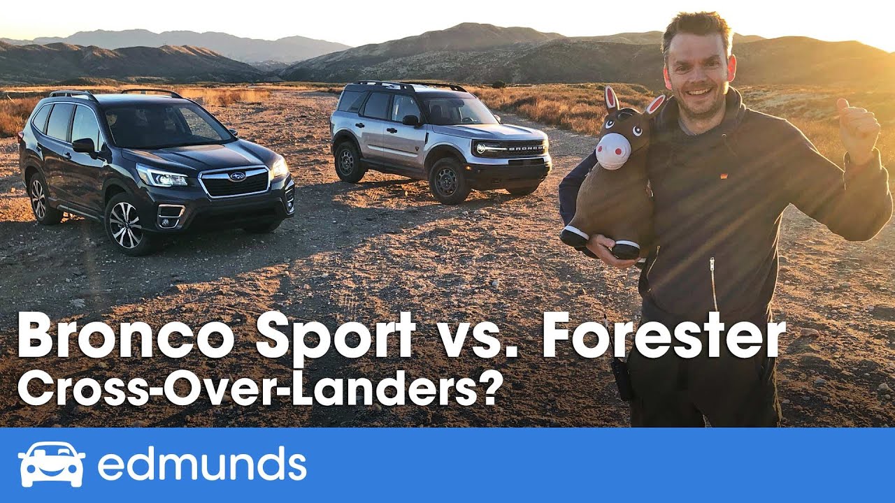 2021 Ford Bronco Sport vs. 2021 Subaru Forester | Off-Road Crossover Comparison