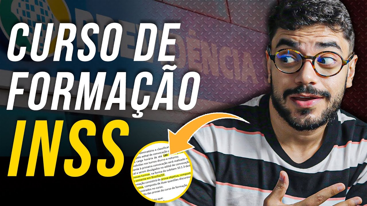 CURSO DE FORMAÇÃO DO INSS 2022: SAIBA TUDO (Quanto vai ganhar, duração, é justo, elimina?)