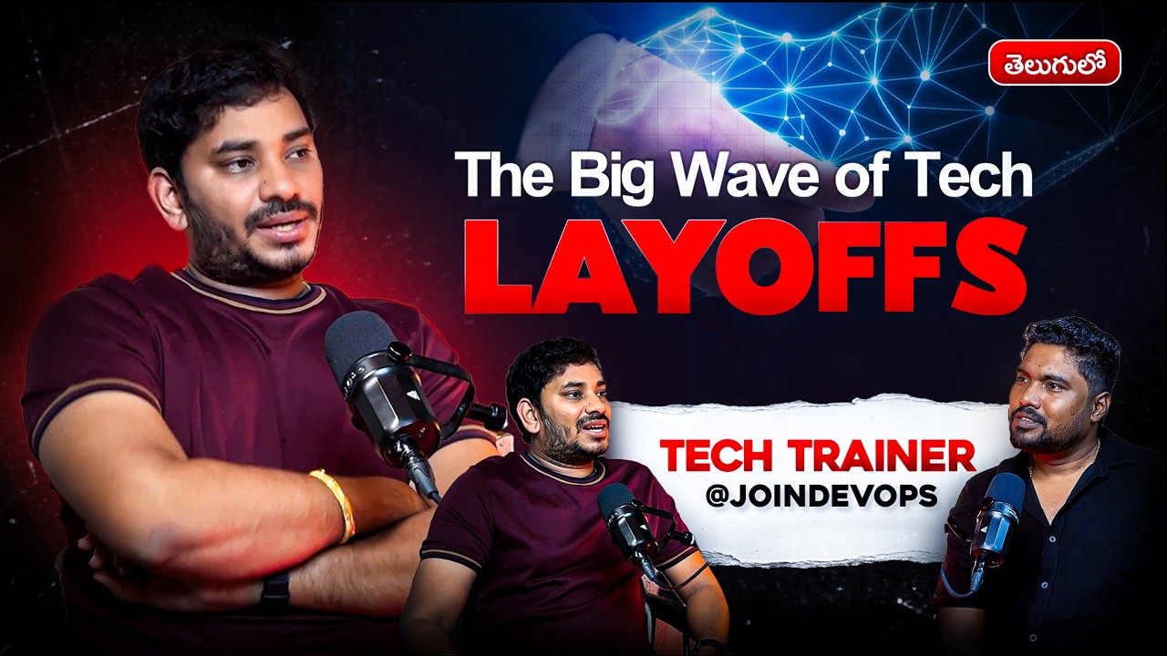Future of IT jobs in India  | Layoffs in Tech| what we should be doing 🤨  | Telugu Podcast 