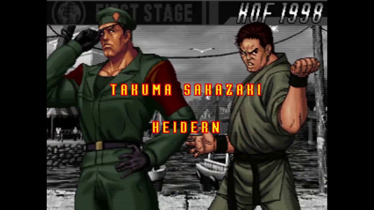 KOF 98 UM arcade play