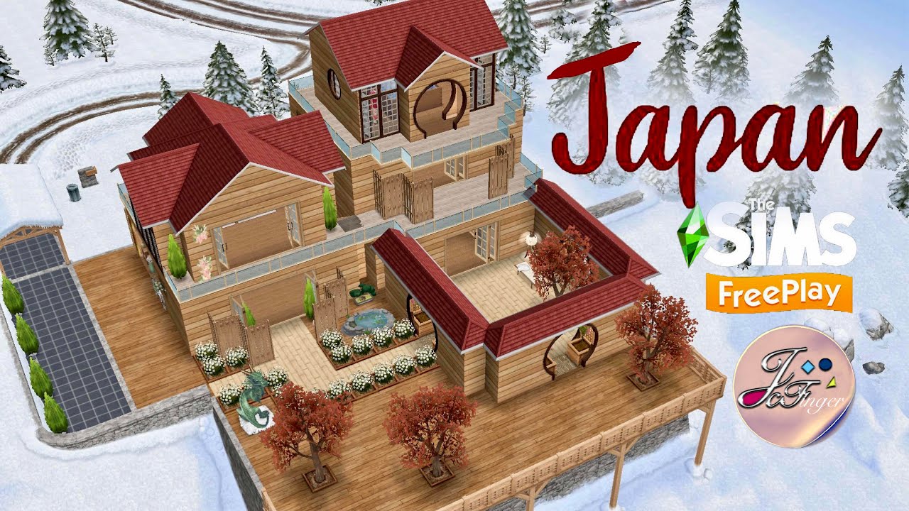Sims FreePlay 🇯🇵🏠| Japan Style | ❄️⛰ By Joy