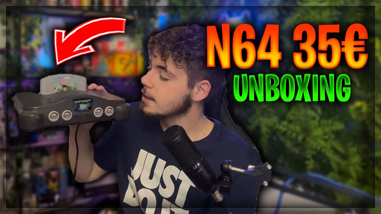 UNE NITENDO64 POUR 35€ SUR VINTED