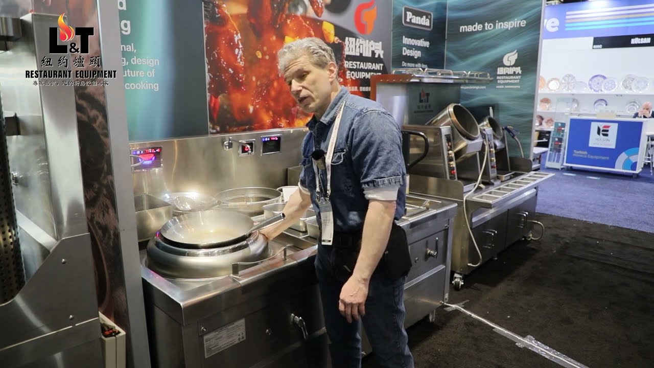 Commercial Induction Wok Range