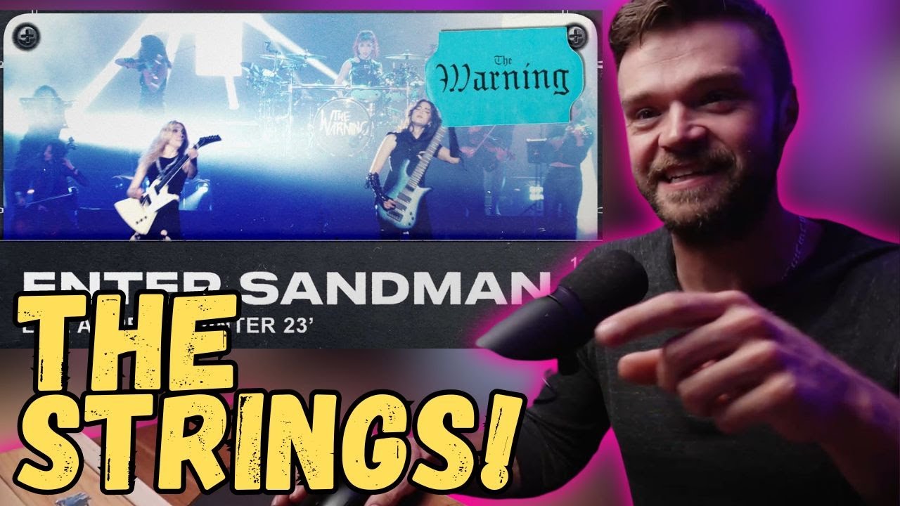 THE WARNING - ENTER SANDMAN (Live Pepsi Centre CDMX) | REACTION