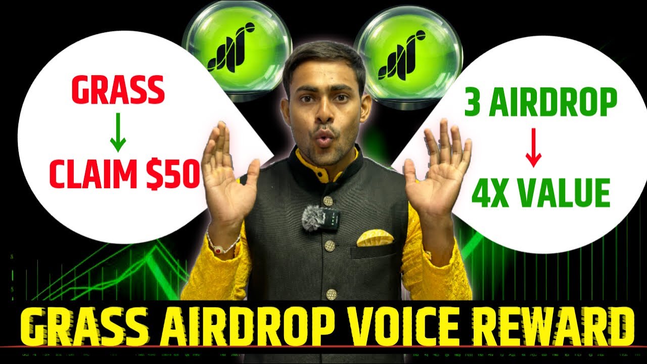 Grass Airdrop Train Voice Ai Reward 🔥|| Grass Airdrop Season 2 Wallet || Best Free Airdrop 2026 