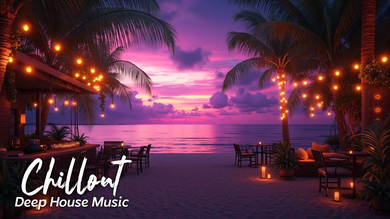 Relaxing Bar Vibes 🌴 Tropical Chill Deep House Music for a Sunset Beach Lounge 🌴