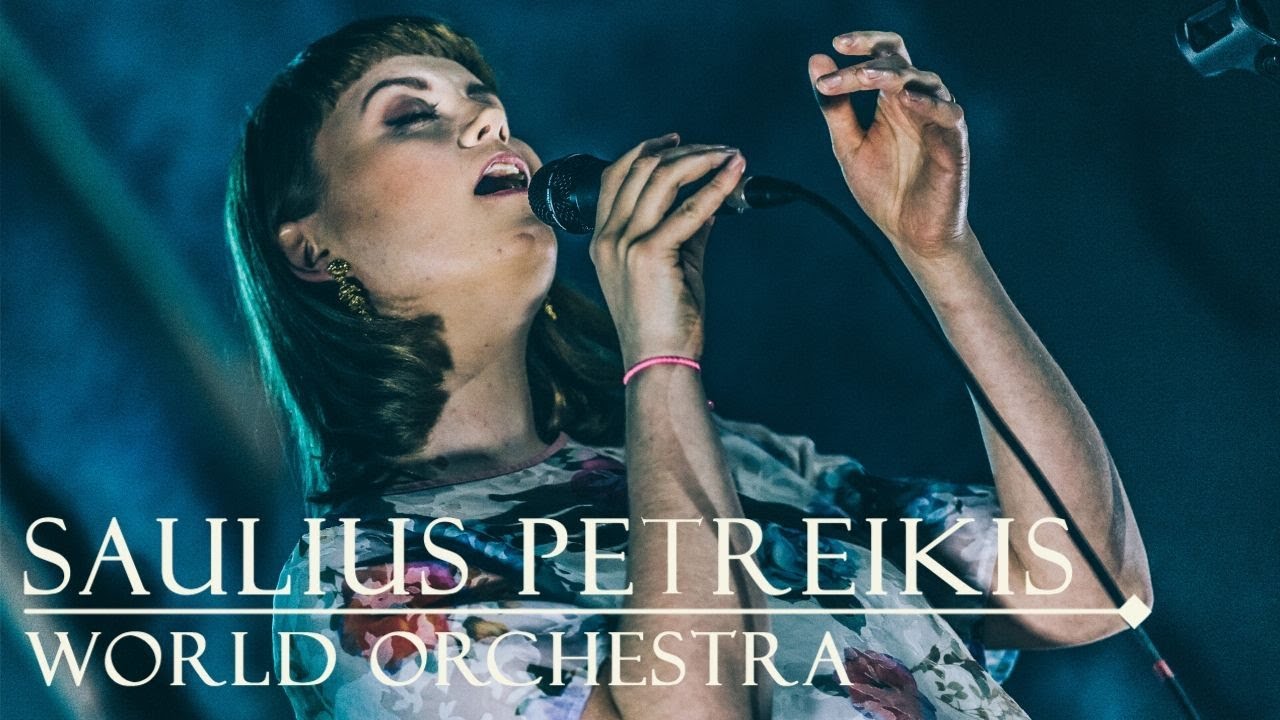Saulius Petreikis' World Orchestra & Manjari Lila  - Lithuanian Folk Song  Sidabro Lakiutė