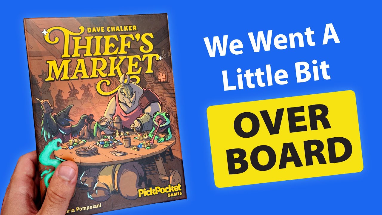 What's inside our new HEIST Board Game?