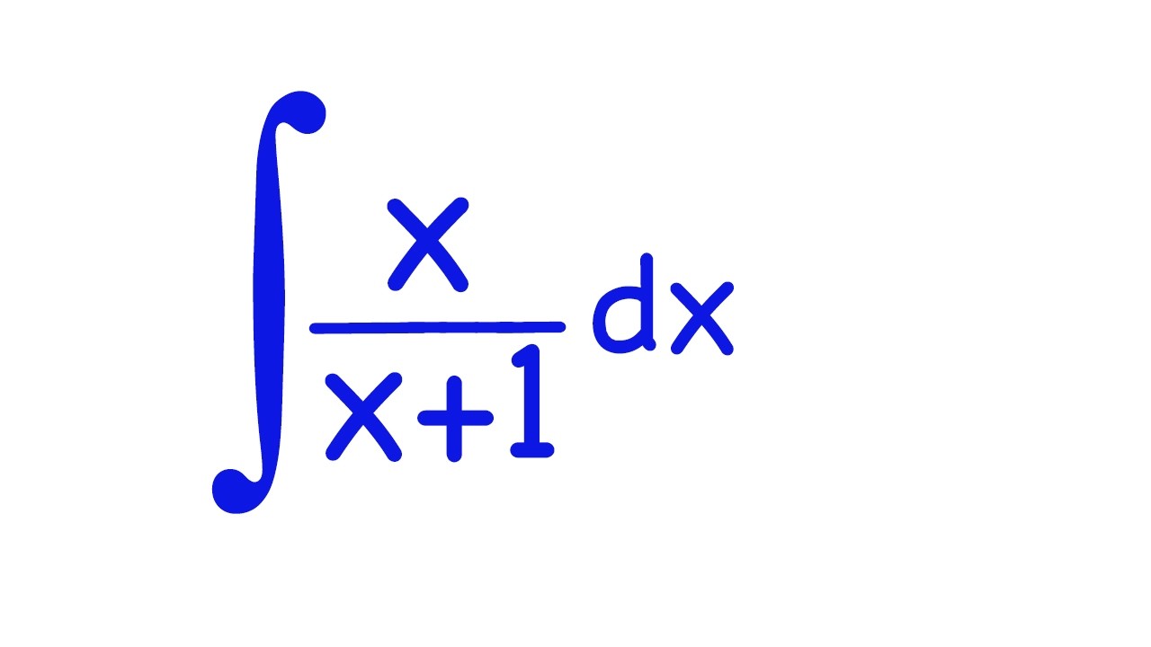 Calcul intégral - Résoudre cette intégrale par méthode de substitution - CÉGEP/TERMINALE