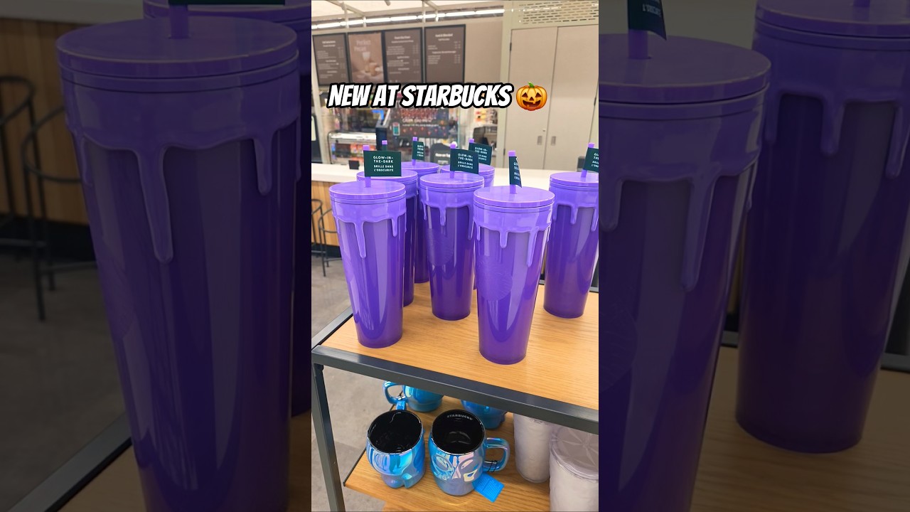 New Fall Starbucks Tumblers 💜#starbucks #starbuckstumbler #starbuckscoffee  #foryoupage