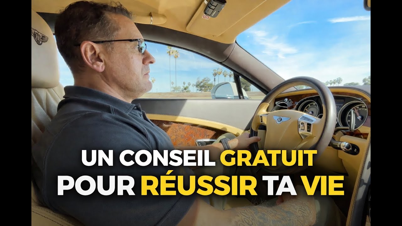 Ce conseil est gratuit. s&rsquo;il peut changer ta vie, &eacute;coute-le maintenant.