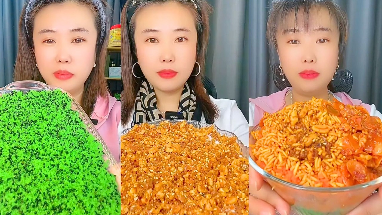 Traditional Chinese Snacks Mukbang | Sesame Balls, Sauces & Local Treats ASMR #424