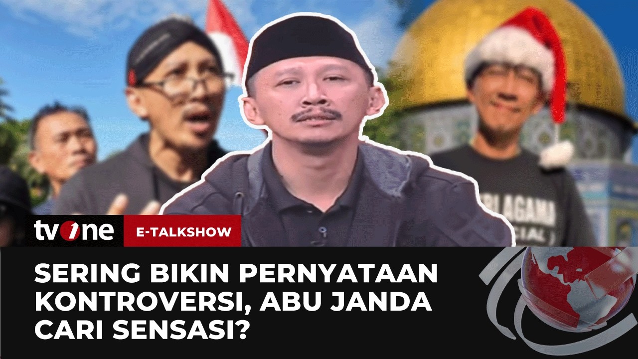 [FULL] Ngobrol Bareng Abu Janda yang Kerap Jadi Bulan-Bulanan Netizen | E-Talkshow tvOne