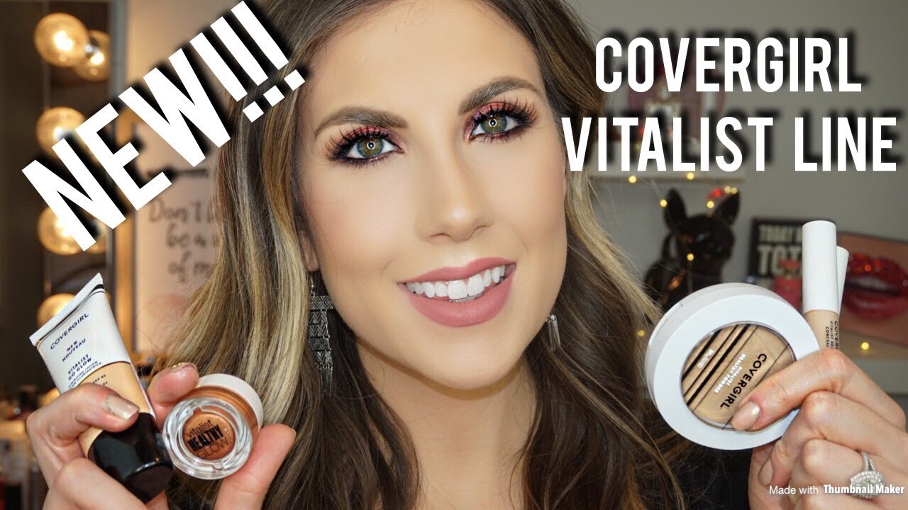NEW COVERGIRL VITALIST COLLECTION | REVIEW & DEMO