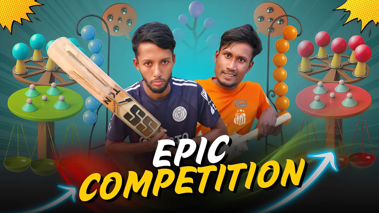 Epic Competition 🎈 High Stress Balloon Obstacle Challenge Goes Crazy 😬 | ChallengeKings